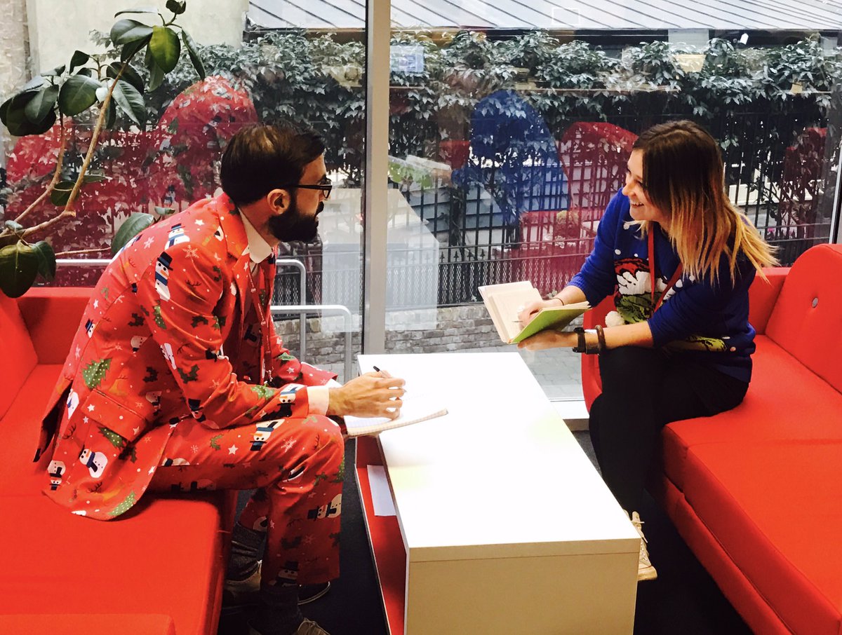 francesca_kms's tweet photo. This is why #christmasjumperday is my favourite day of the year @savechildrenuk.#sillyjustgotserious https://t.co/S6bmEUNrVg