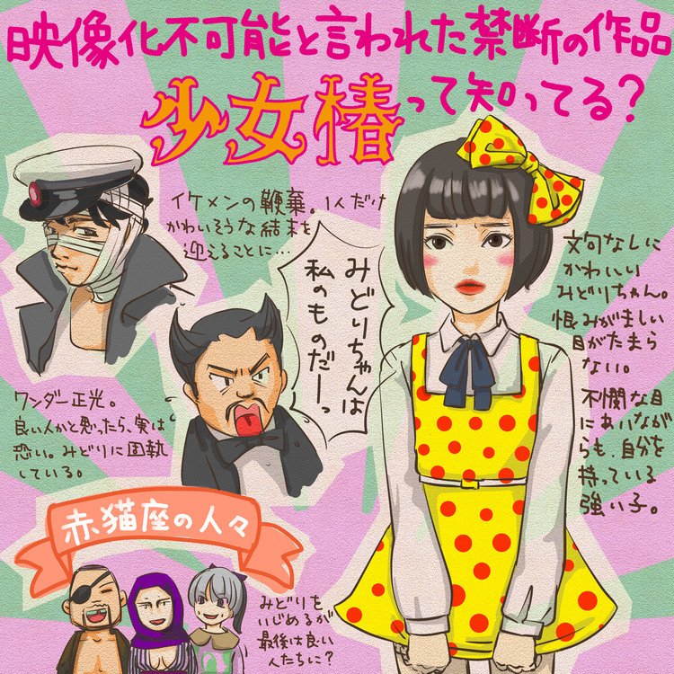 Filmarks フィルマークス エログロとアートの究極の融合 映像化不可能と言われた禁断の作品 少女椿 って知ってる T Co Lojkpbkolp 映画 Movie 中村里砂 風間俊介 武瑠 佐伯大地 T Co Xphc5nxkpc Twitter