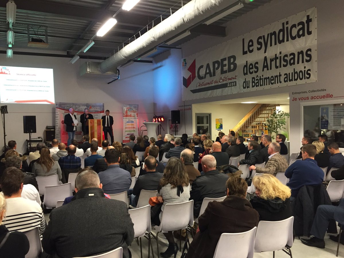 AG de la <a href="/SGCAPEB10/">CAPEB10</a> #artisans #btp