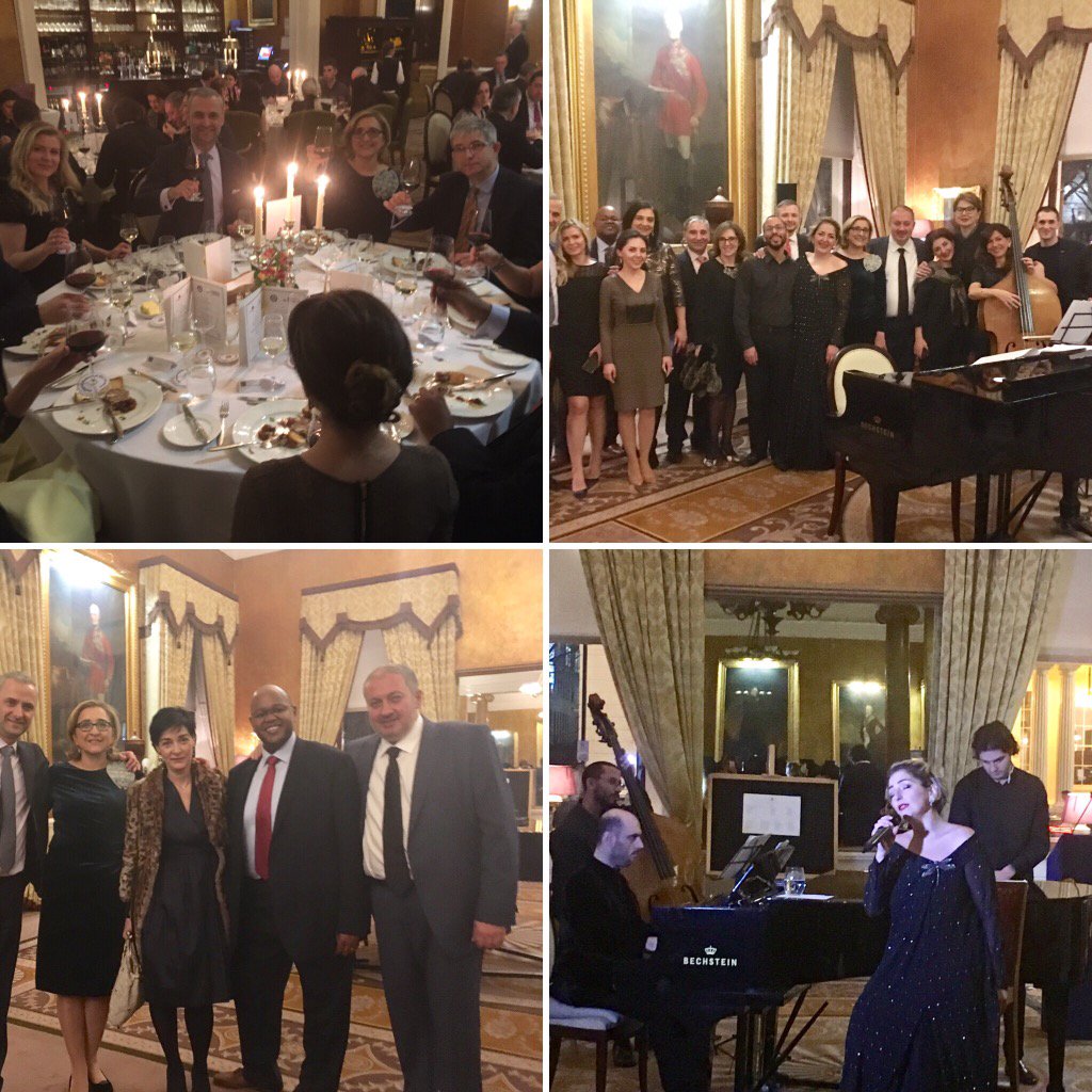 tberuch's tweet photo. Excellent evening yesterday @IOD celebrating 10 years of #Badagoni - #Georgian finest quality #wine making. https://t.co/H81Vkp5jEs