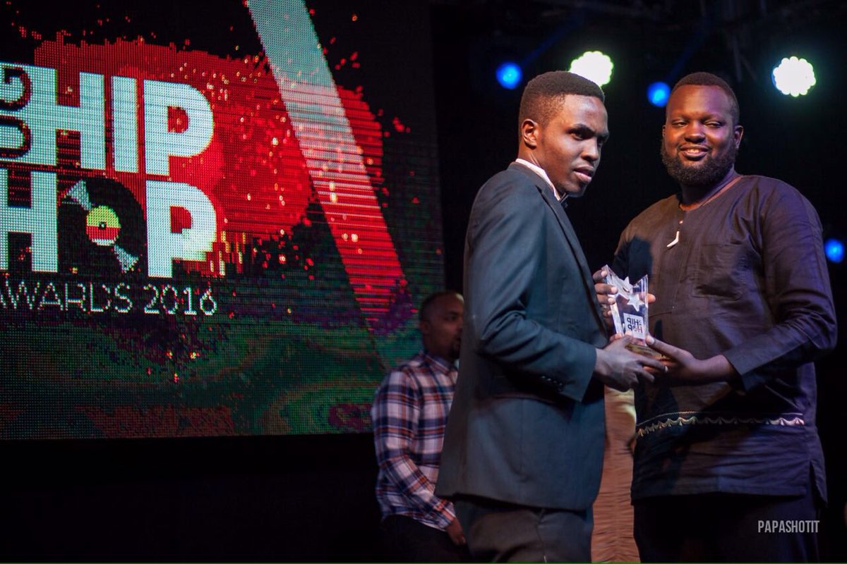 Rookie Of The Year - <a href="/BarnaBirungi/">#Entikko</a> 

Photo Cred: <a href="/Papashotit/">PAPASHOTIT.</a> 
#TheVoiceOfTheYouth
#UGHipHopAwards16