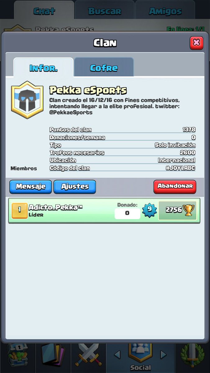 PekkaeSports's tweet photo. Creando una nueva historia, Pekka eSports empieza los reclutamientos! 
+2600 copas
Torneo cada sabado!
-Unidos hacemos la fuerza- https://t.co/WX1DafIaN2