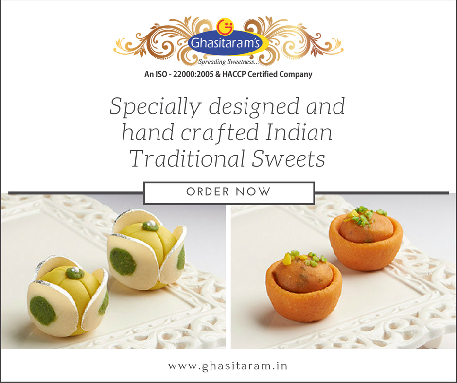 Ghasitarams's tweet photo. Specially designed and hand crafted Indian traditional sweets.
#Ghasitaram #IndianSweets #TraditionalSweets #Sweets #HandCrafted https://t.co/Mi0s7QdGkE