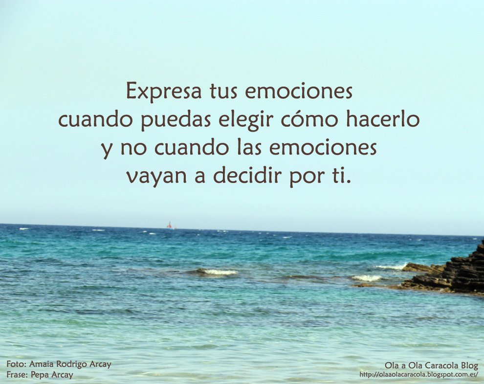 Manuel_RamirezT's tweet photo. Expresa tus emociones cuando puedas elegir cómo hacerlo y no cuando seas preso de tus emociones: https://t.co/QO2Ayskacq https://t.co/b55w0GFVKT