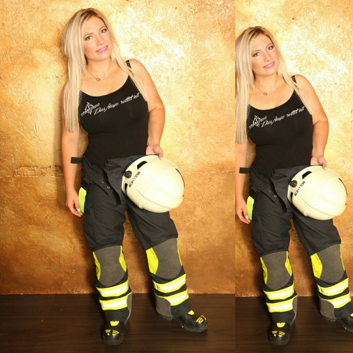firemarieluu's tweet photo. Habt ihr den neuen Kalender von #fireandfight ? #dasaugerettetmit 2017? https://t.co/FZZuMFZJcB.  #feuerwehr #feuerwehrfrau #woman https://t.co/u6NHZuPzZN