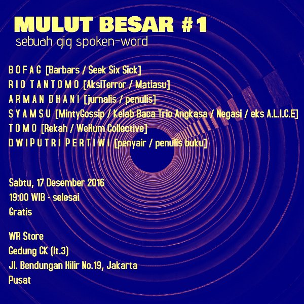 Bsk mlm ngebacot bareng nyook