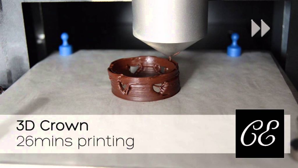 Trescientos empresarios franceses acuden a la presentación de una impresora 3D de chocolate bit.ly/2gHXsTJ #impresion3D #chocolate