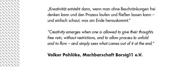 #NICEAward winner V. Pohlüke from <a href="/Borsig11/">Borsig11</a> about #FAR16 topic #creativity - more: bit.ly/2gzDcmS