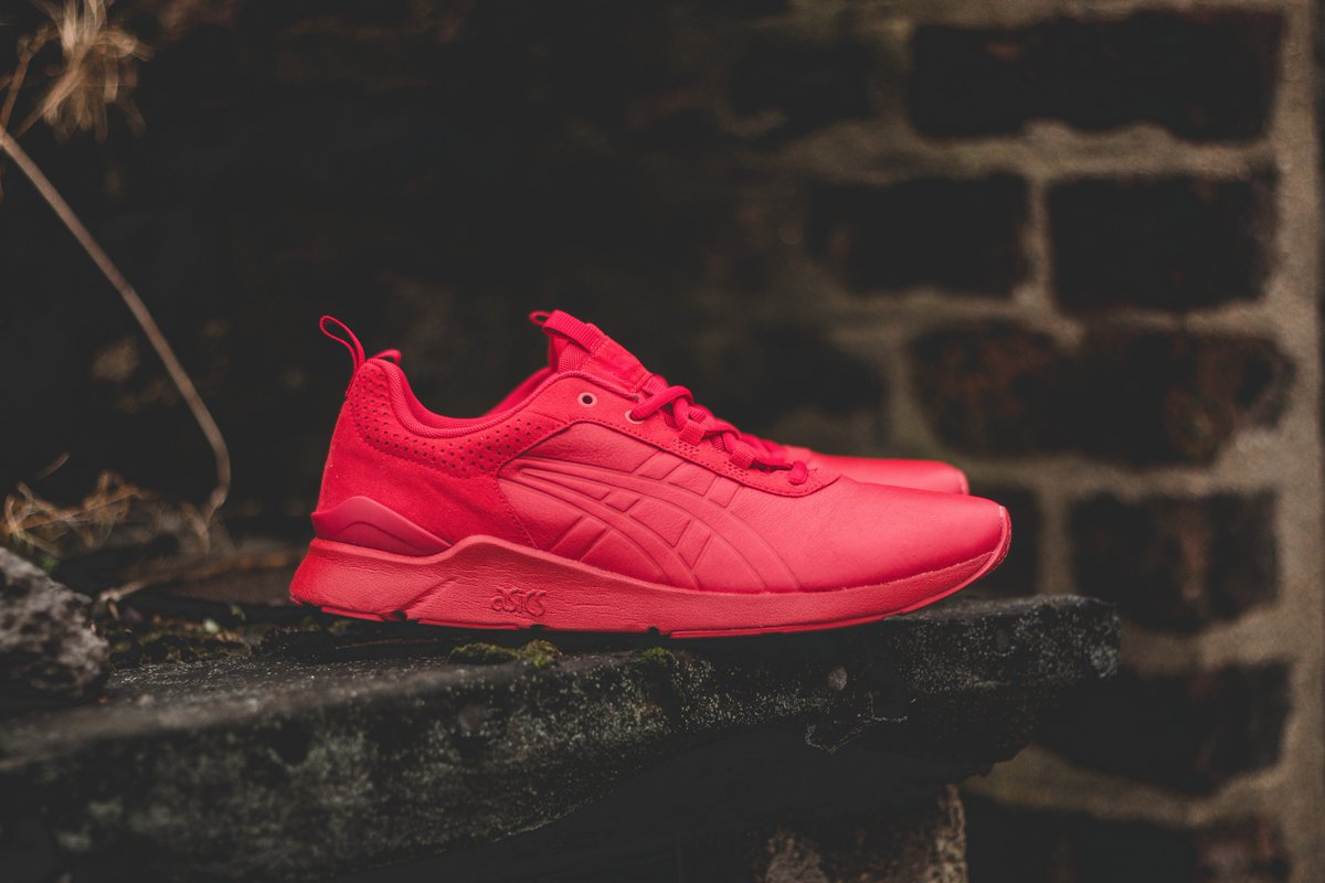 asics gel lyte runner red