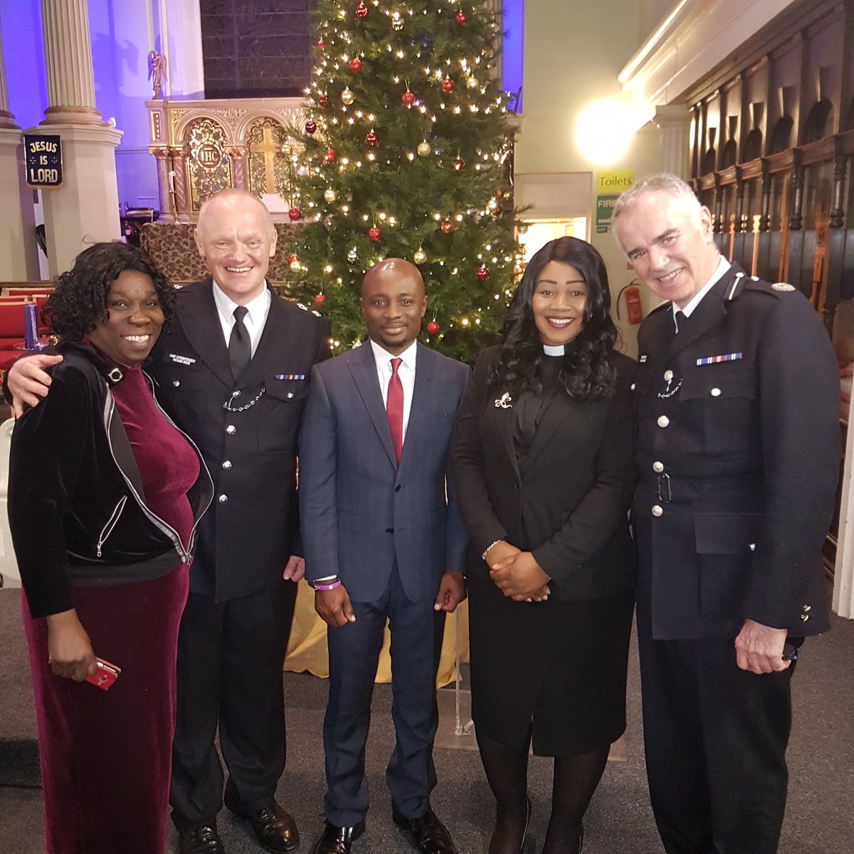 dwaynamics's tweet photo. We are one family @dwaynamics! A wonderful Carol Service hosted by our Borough Commander Richard Wood! https://t.co/kop1WdoSws