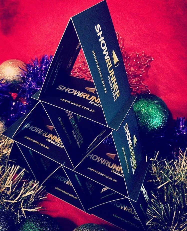 ShowrunnerAU's tweet photo. From showrunners to snowrunners - Merry Christmas to all! We're taking a little break but will be back in 2017 #ShowrunnerAU https://t.co/rdeNVqIQ7r