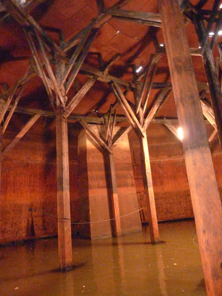 Gashistory's tweet photo. The inside of the former gasholders at @Tondeliergent redevelopment, #Ghent #Gent from the #MGP2015 Conference which was supported by #OVAM https://t.co/sOr1yPJ0VP
