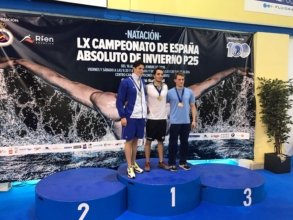 Primeres medalles!!! Enhorabona al <a href="/alancabellof/">Alan Cabello Forns</a> plata en 100 estils #SomCNSabadell