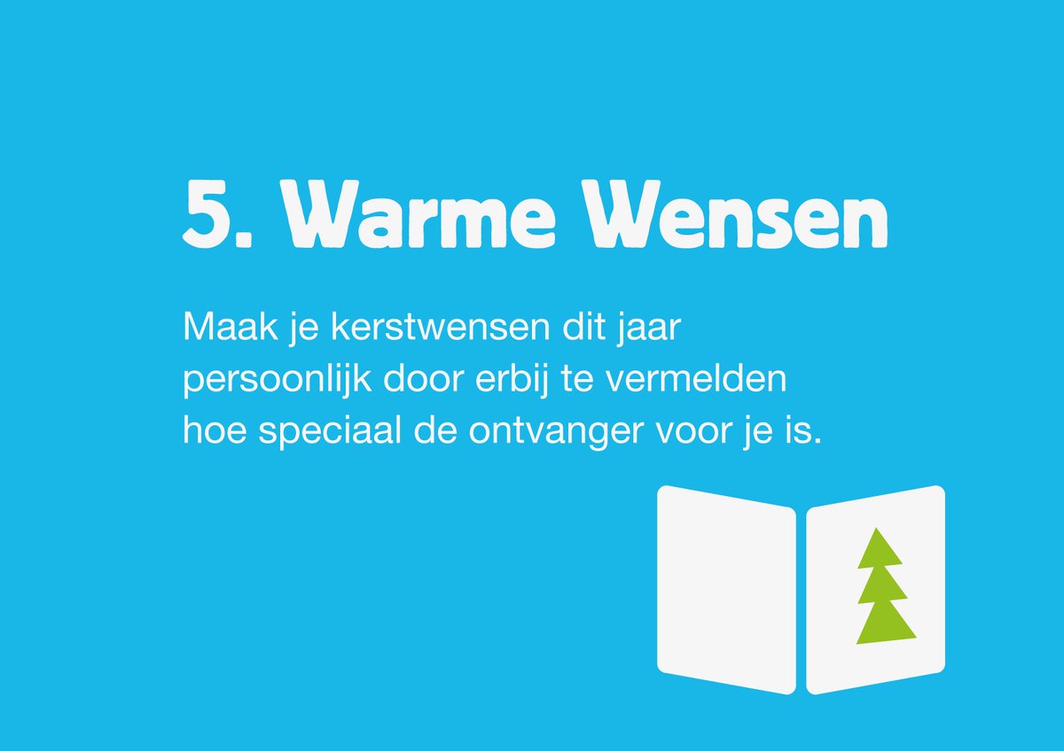 DSD_ned's tweet photo. 5 van de 12 Kerst Do's. Schrijf bijvoorbeeld een kaartje waarin je uitlegt hoe speciaal de ontvanger voor jou is! #KerstDo https://t.co/pCOKaPLNGI