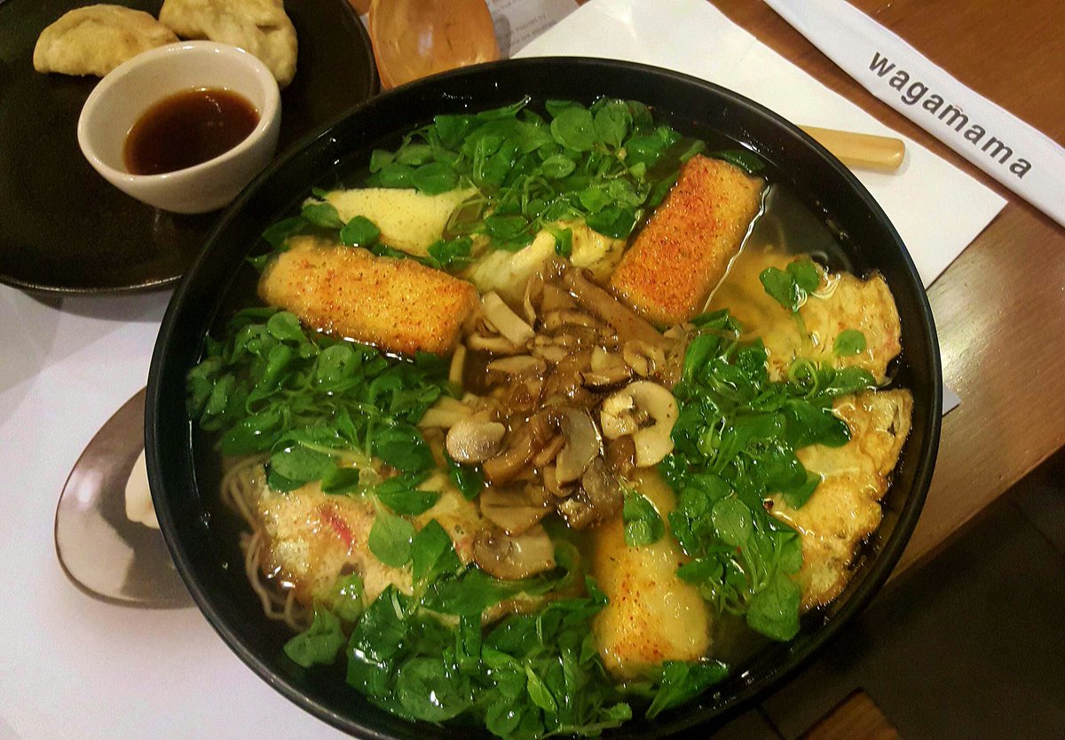 BorntoJetSet's tweet photo. Japanese noodle lunch @WagamamaDubai #myDubai #travel #foodie https://t.co/dK8NMwGdQP
