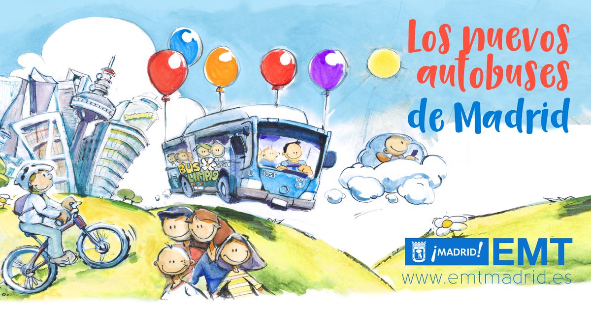 Llegan los nuevos autobuses de la <a href="/EMTmadrid/">EMT Madrid</a>, una flota más sostenible, accesible y tecnológica. bit.ly/2hNumqN