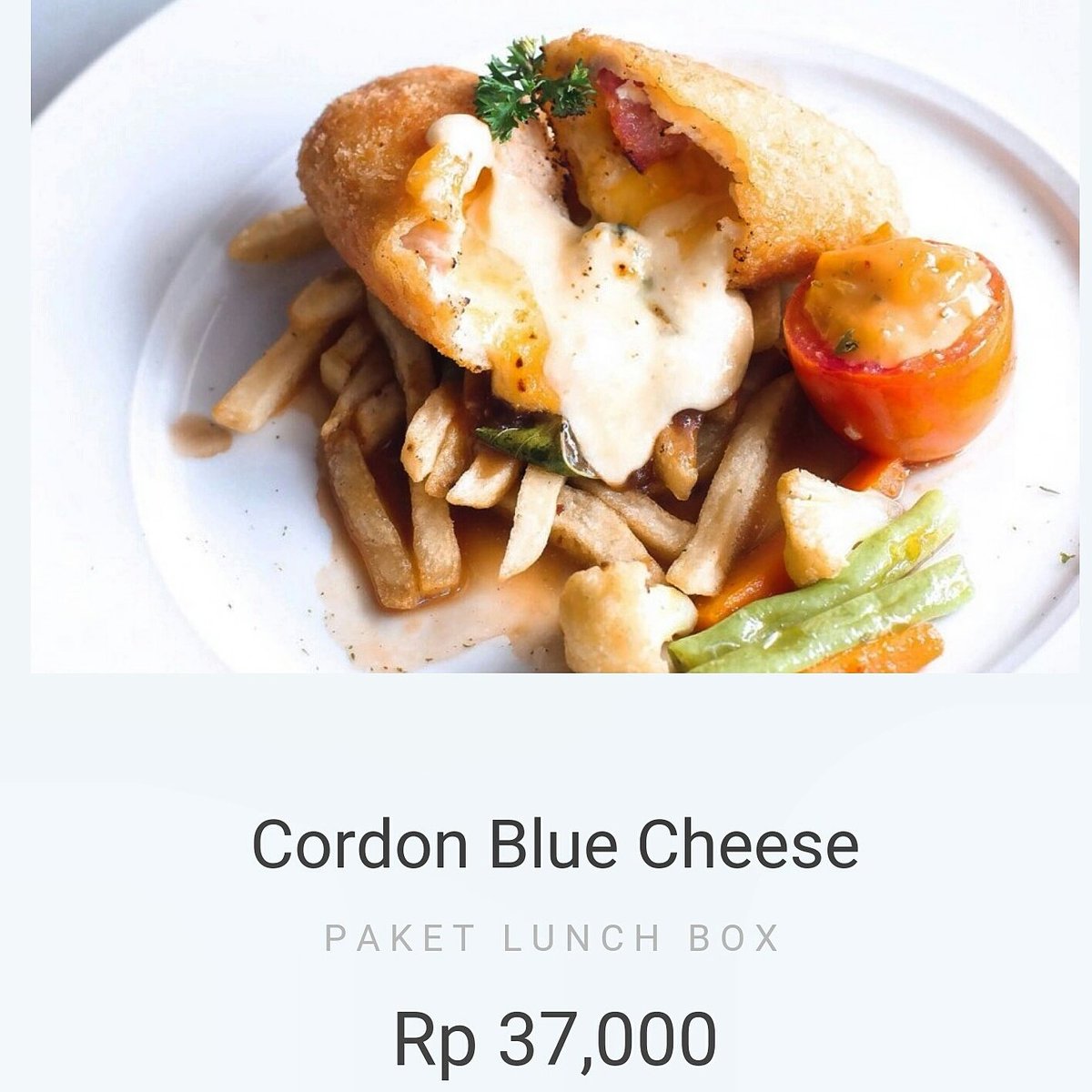 Menu yang menggunakan Blue Cheese 😉