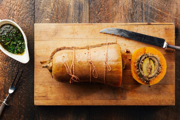 epicurious's tweet photo. Reminder: #vegducken is perfect for Christmas, too. https://t.co/JnHBeg6ofR https://t.co/msJBaonVUc