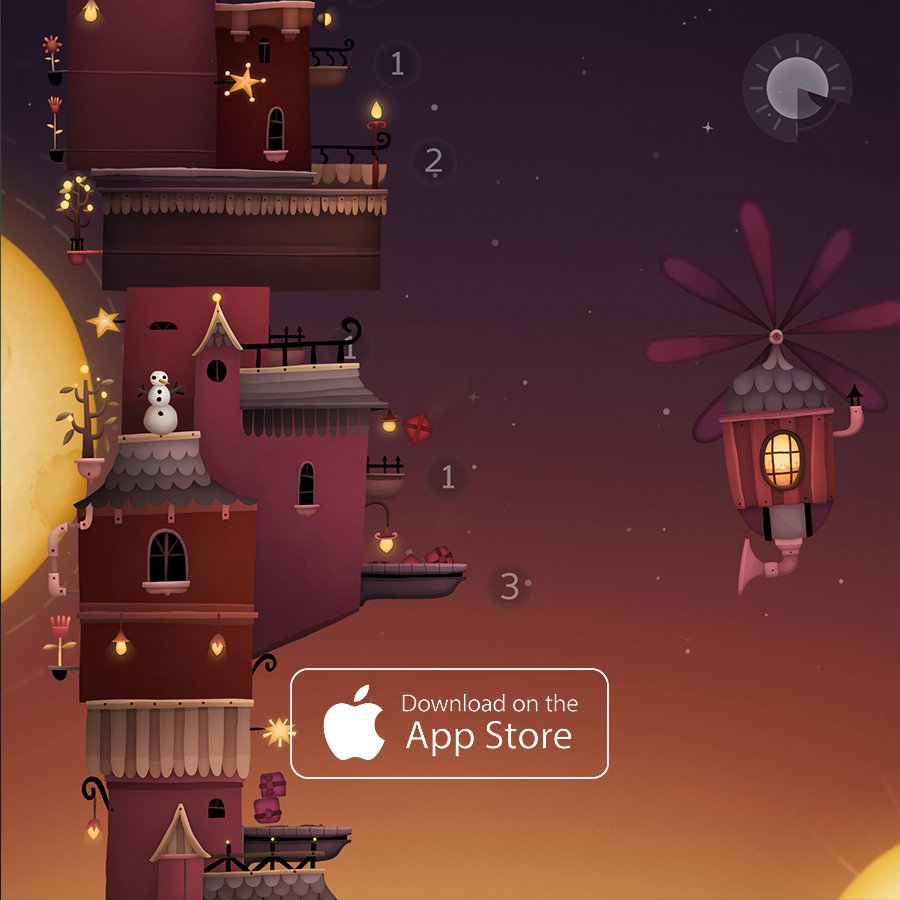 Lea_Vervoort's tweet photo. @moonlightexpr is out! Download our brand new game in the Apple App Store: https://t.co/1WZrIZVS6D - Embark on a journey to save Christmas. https://t.co/Ns1ZCWjfSX