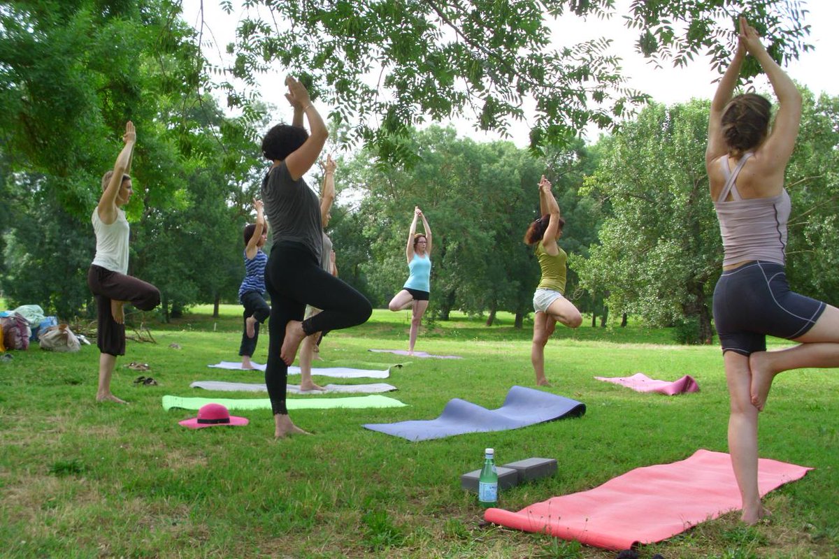 Ce matin au programme c'est Yoga ! #Yoga #Zen #WIP