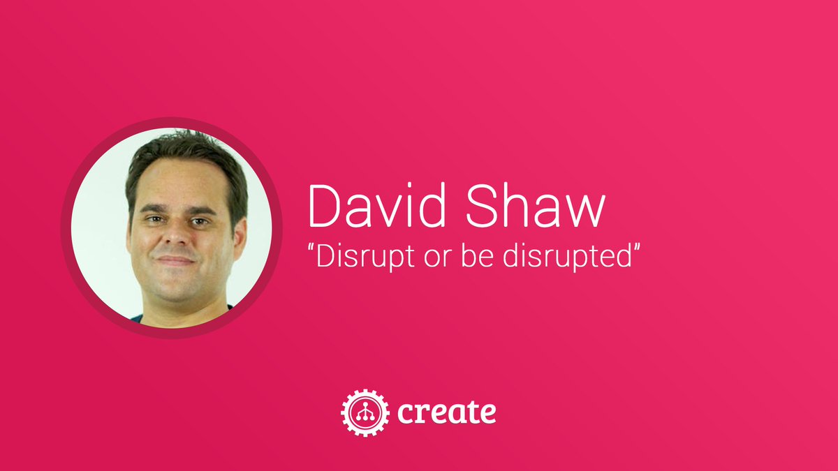FruitworksCo's tweet photo. @DavidMarkShaw talks "Disrupt or Be Disrupted" at July's #FWCreate. Watch the full presentation here π https://t.co/77Zez3Cqxw https://t.co/CpMjXff2G2