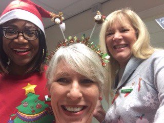 VictoriaC_CB's tweet photo. The @CheltonBrownLtd are #feelingfestive with #christmasjumperday and @savechildrenuk https://t.co/encPiB2HYt