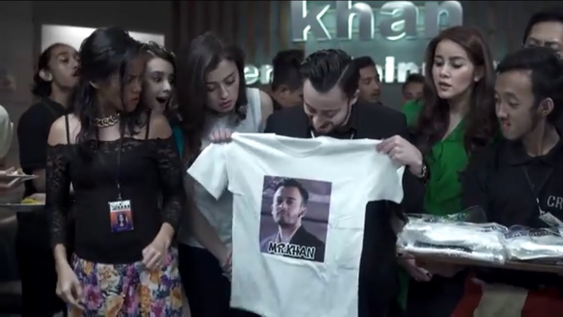 Kirain doorprizenya apa, gak taunya kaos bergambar Mr. Khan #NETDramaQueen_25
