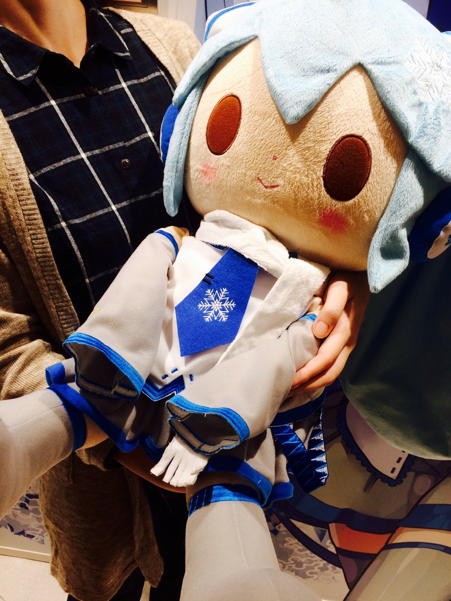 雪ミク スカイタウン】「ビックサイズ 雪ミクぬいぐるみ（We