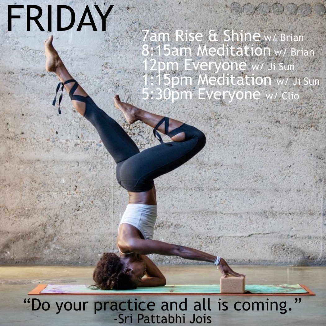 SanctuaryYo's tweet photo. Happy #Friday! #sanctuaryyo #phillyyoga #phillymeditation #phillyareayoga #bewellphilly #mindfulness #namaste https://t.co/LTzSKbNaoZ