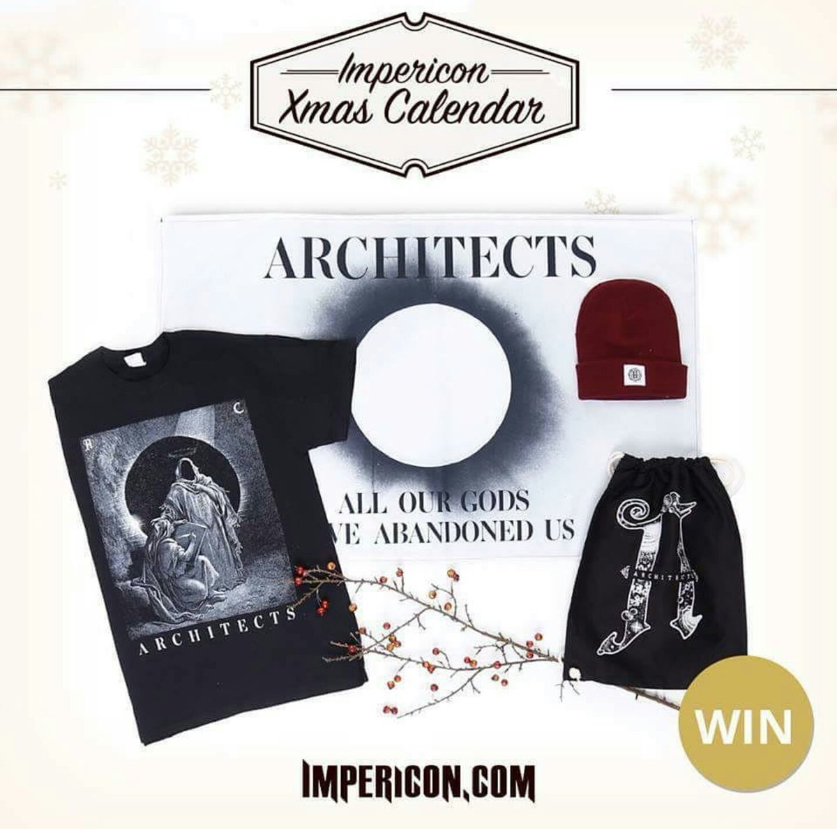 Impericon_fr's tweet image. Rendez vous sur impericon.com/xmas-calendar  pour tenter de gagner un pack @Architectsuk !