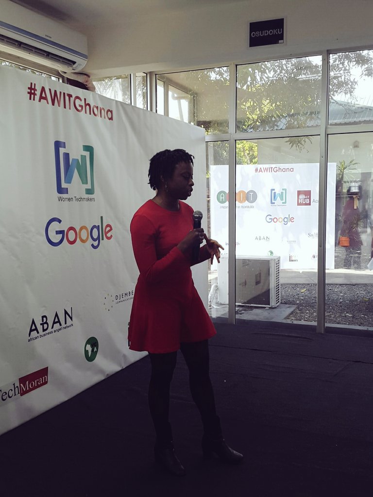Owula_Kpakpo's tweet photo. Second speaker Mipe Okunseinde senior council from @UberNigeria twlelling us the Uber Story #AWITGhana https://t.co/4TzyOBxgdP