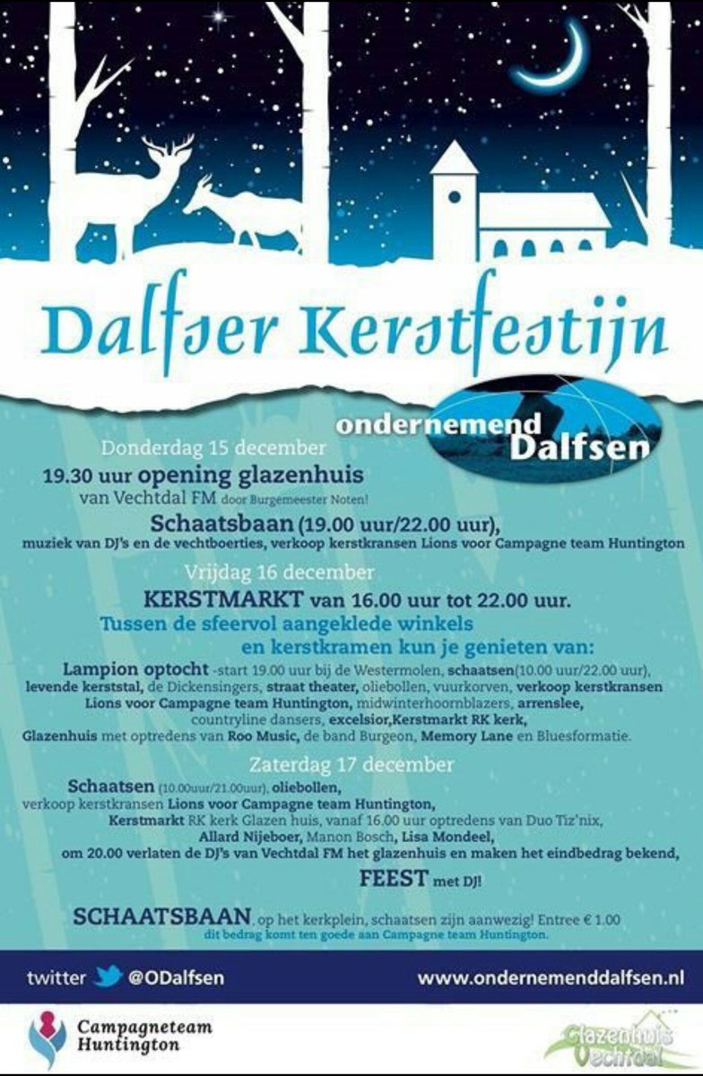 We zijn gestart met ons #kerfestijn #dalfsen tot 22.00 uur.!!