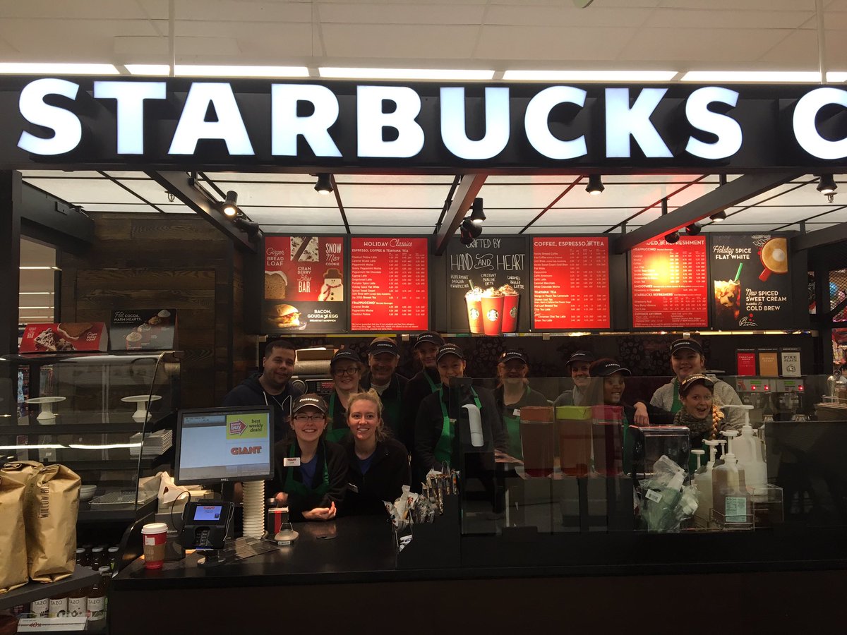 Great job to the Carlisle and Cumberland pkwy baristas! Thank you Jeff for your leadership! <a href="/GiantFoodStores/">GIANT</a>