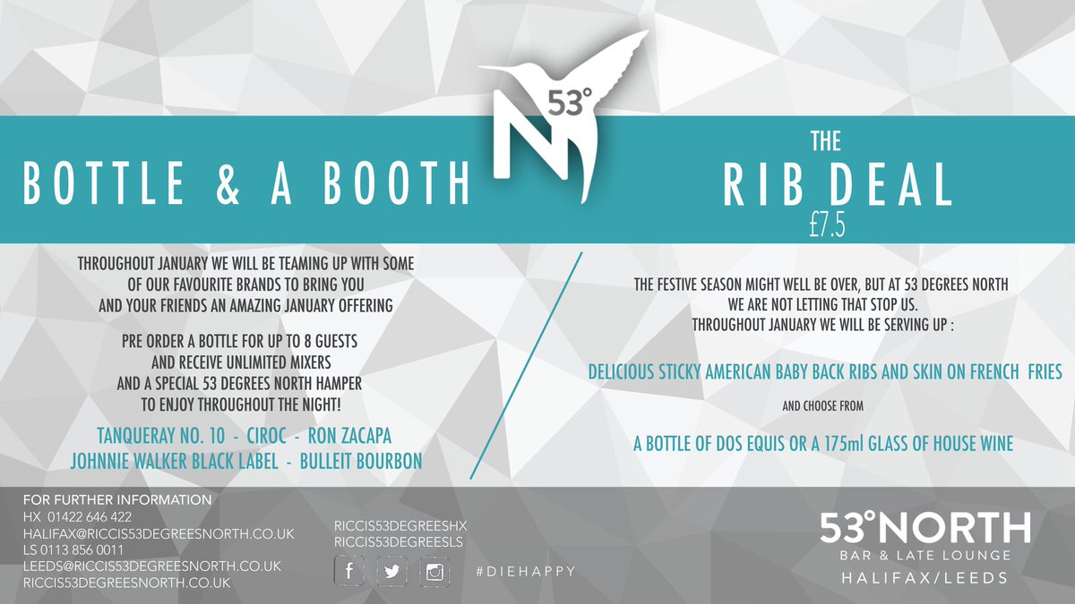 What's happening in #january? #53degreesnorth #halifax #halifaxbar #bottleserve #halifaxnightlife