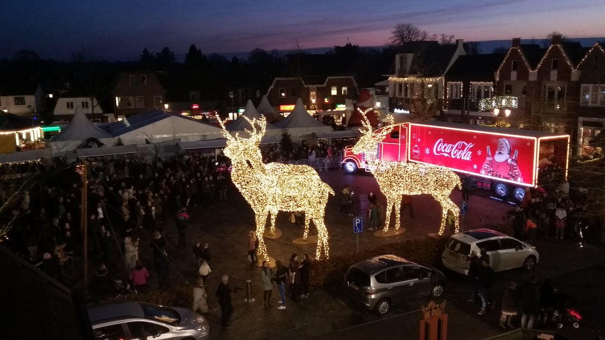En de herten zijn aan! #winterlicht