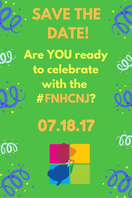 FNHCNJ's tweet photo. Save the date 07.18.2017 https://t.co/Al4mNa7ARI