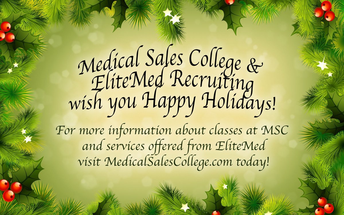 EliteMedRecruit's tweet photo. #medicaldevice #MSC #elitemed https://t.co/3obOAXZFpN