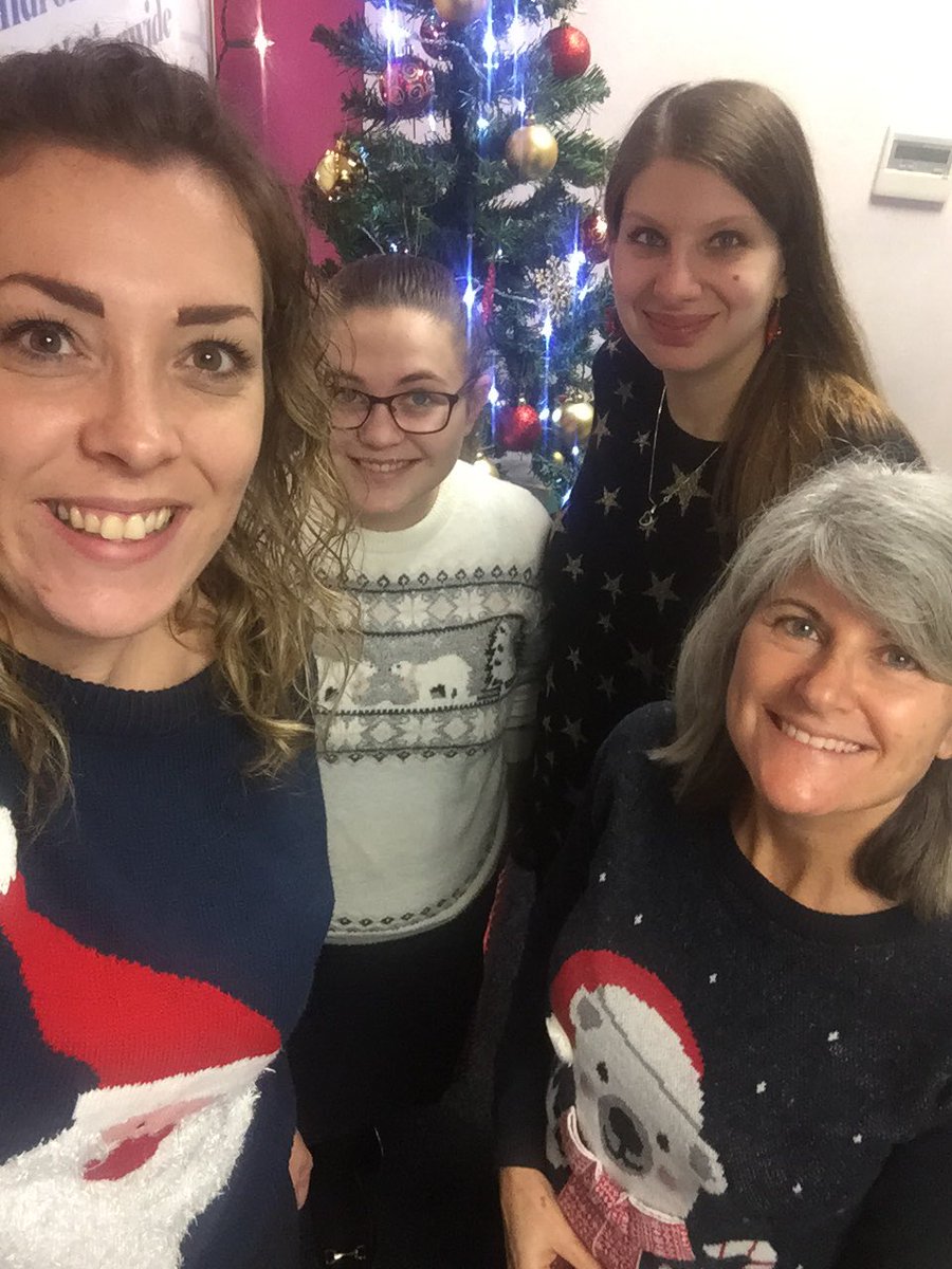 #TeamMelton on #christmasjumperday for @Shelter @EastMidsNBS @teebsontwit