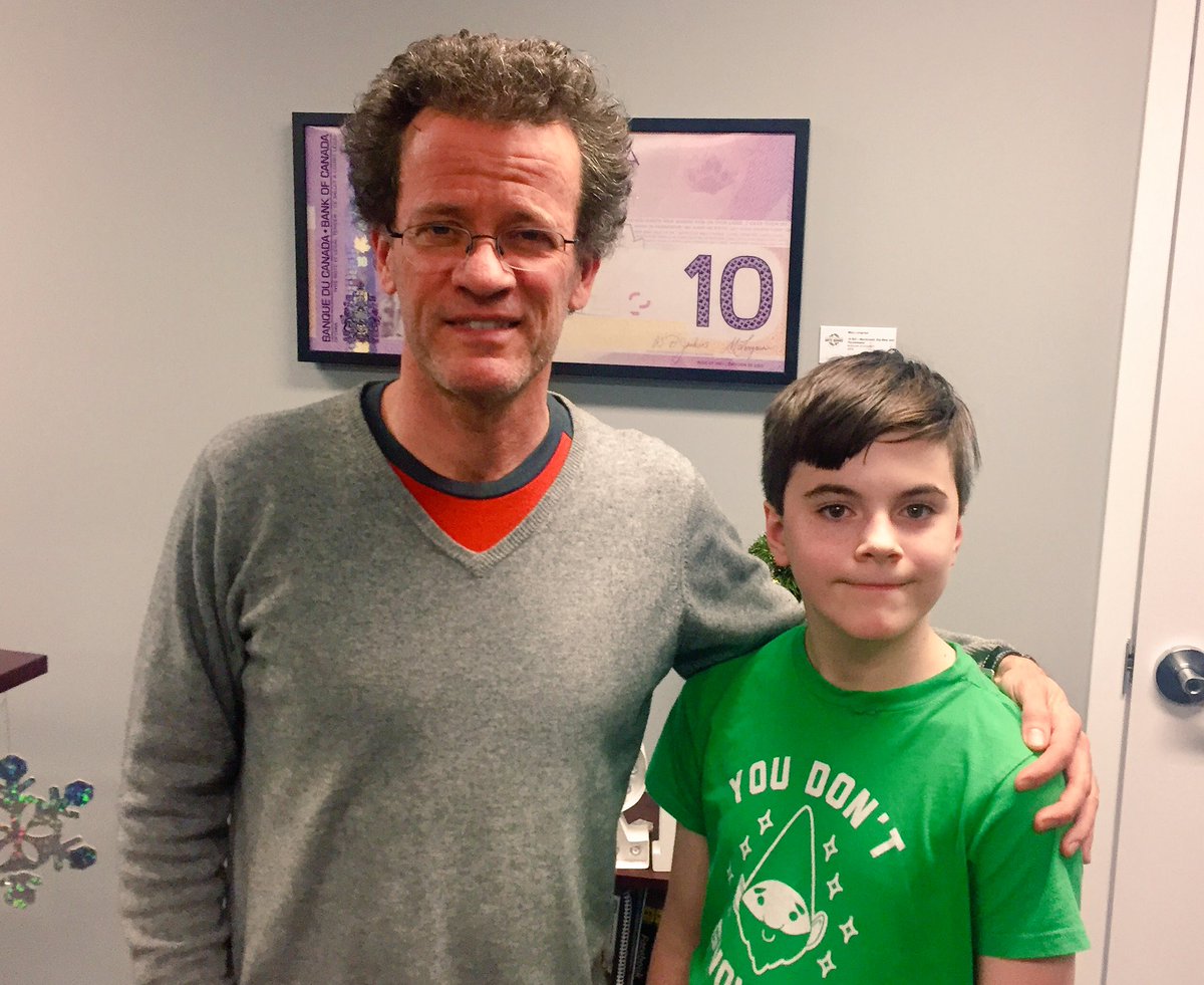 Hearing <a href="/WriterYann/">Yann Martel</a> has given my son the encouragement to keep writing &amp; reading. Thank U <a href="/wonderwomansask/">Sheryl Harrow</a> &amp; @READSaskatoon &amp; Yann!