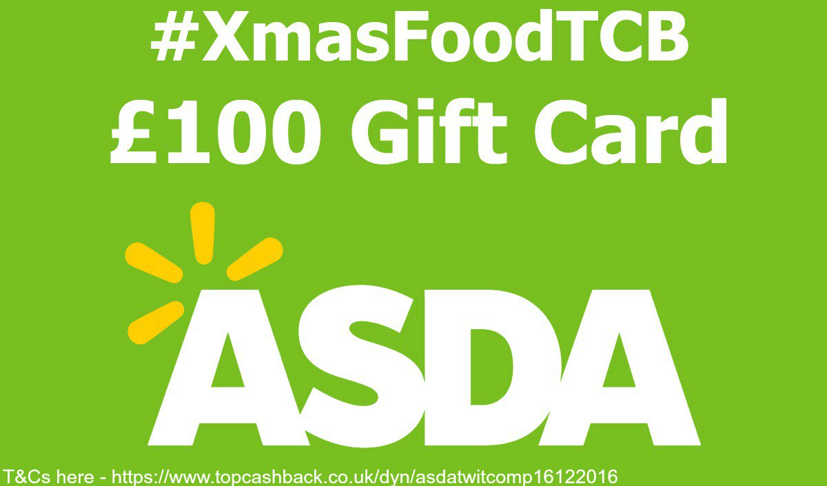 Top_CashBack's tweet photo. Follow + RT : get Top cashback on your Xmas shop @asda + a chance to #win £100 gift card - https://t.co/bKSvmGdxiq #XmasFoodTCB #Competition https://t.co/rXDEeQy3TX