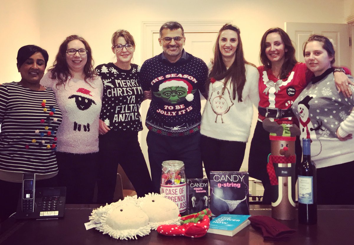 Happy #christmasjumperday from all of the team <a href="/Riverbanks/">Riverbanks Wellness</a> ❤️