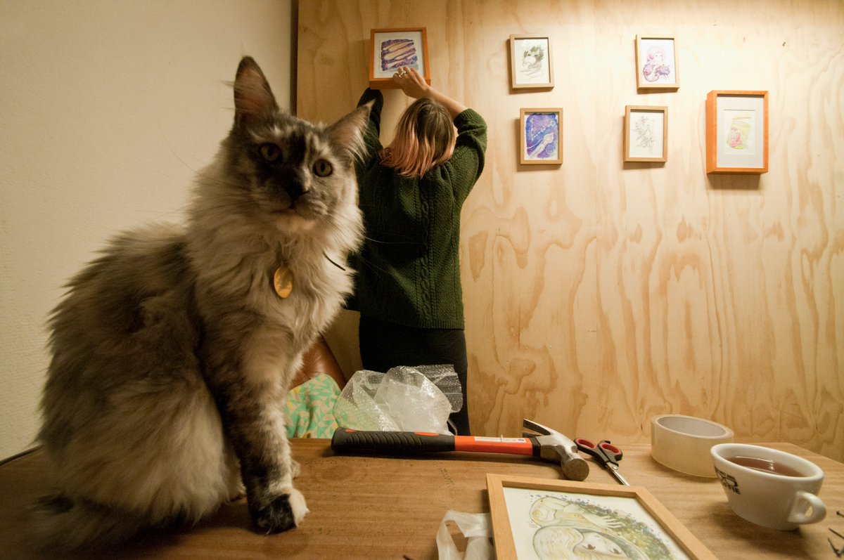 roaming010's tweet image. Roaming Rotterdam sprak met @Nikki_Smits over haar Inktober-exposities in @AniHaakien en @StripsRotterdam. Lees: roamingrotterdam.com/uncategorized/…