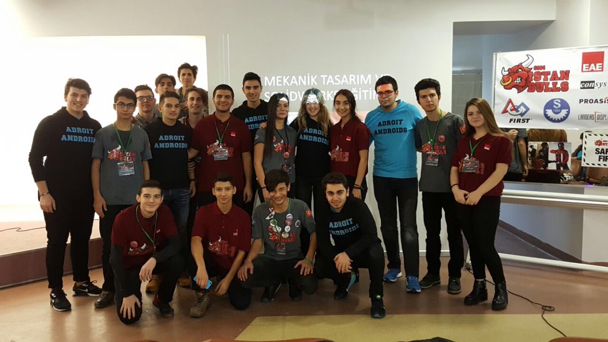We are in the FIRST and FRC Robot Workshop <a href="/sparc5665/">Sparc5665 #FRC</a> <a href="/istanbulls6064/">ISTANBULLS  6064</a> <a href="/hisar_ravens/">#6384 - Hisar Ravens</a> <a href="/Team6038/">İTOBOT 6038</a>