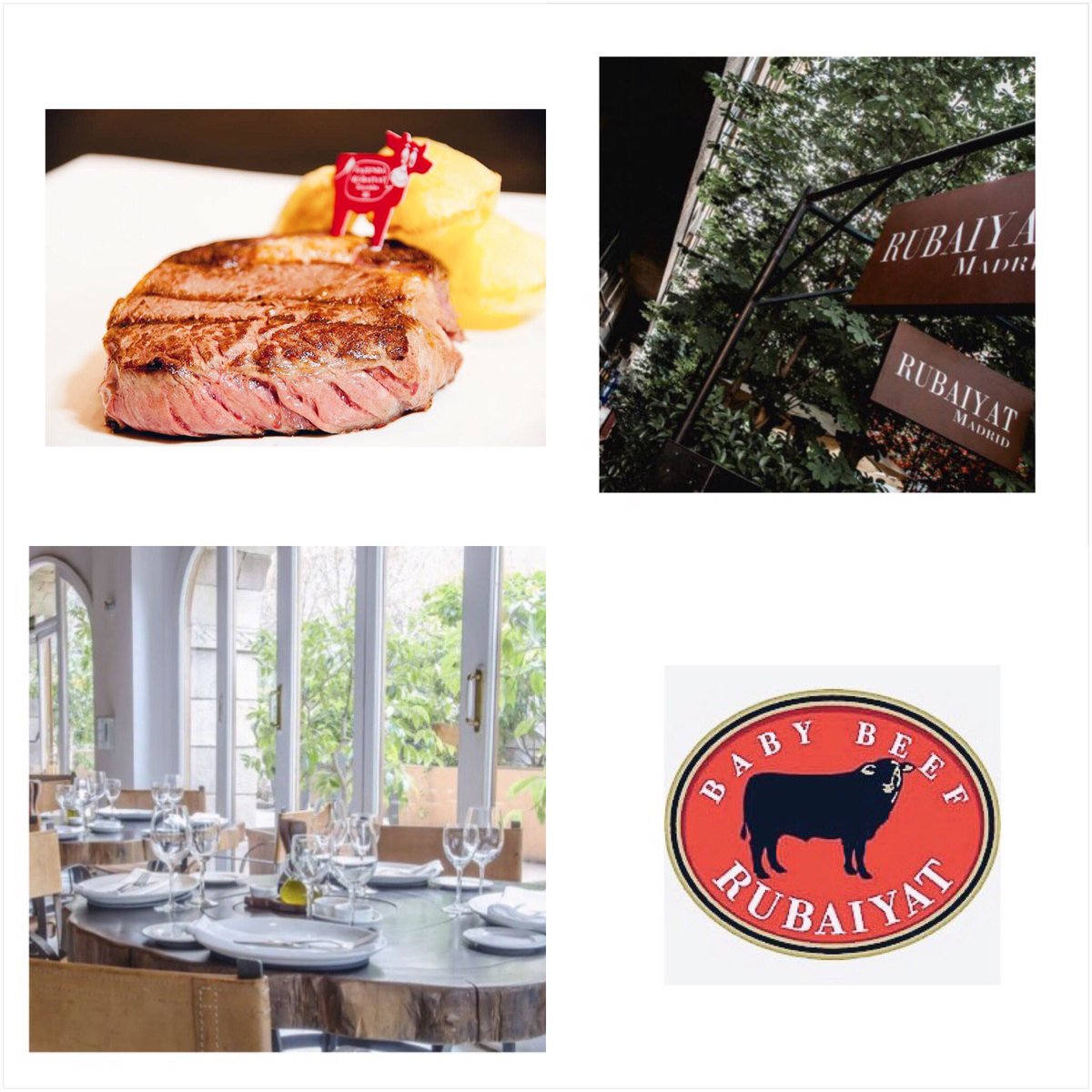Rubaiyat para comidas de empresa 👌🏼 #foodie #rubaiyat #Madrid #restaurant #Food #spain #brasil #beef