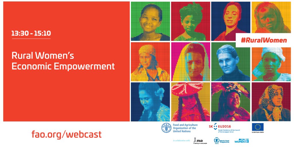Now Live at #RuralWomen Event: Roundtable on Rural Women’s Economic Empowerment bit.ly/2hrySdL #UNFAO
