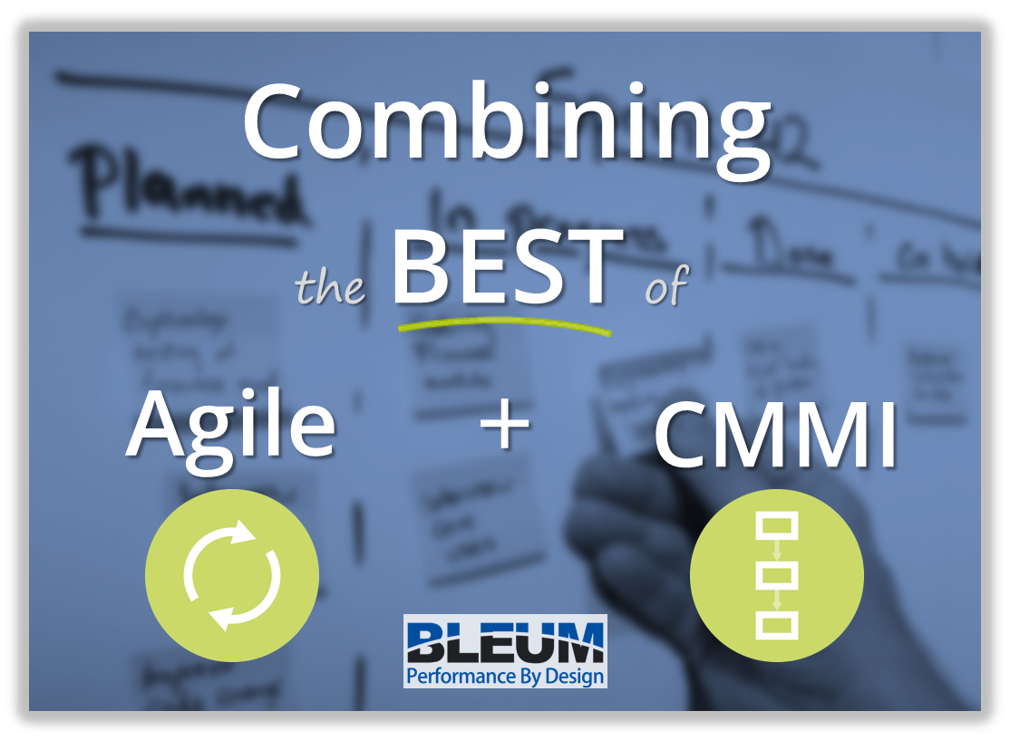 BleumSoftware's tweet photo. Can you be #Agile, and still enjoy the benefits of #CMMI? Bleum CEO @EricRongley shares https://t.co/379Lzdtz1j https://t.co/9L7qBQ697l