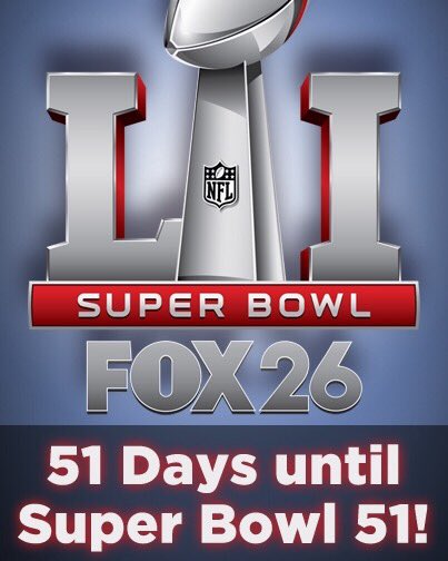 FOX26Houston's tweet image. It's coming! #SuperBowl #HowtoHouston @HouSuperBowl