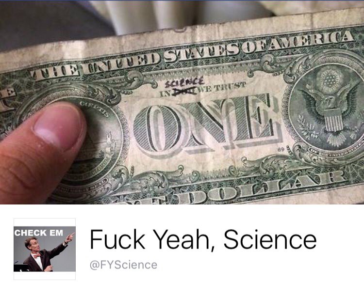 BillStampDotCom's tweet image. #FuckYeahScience