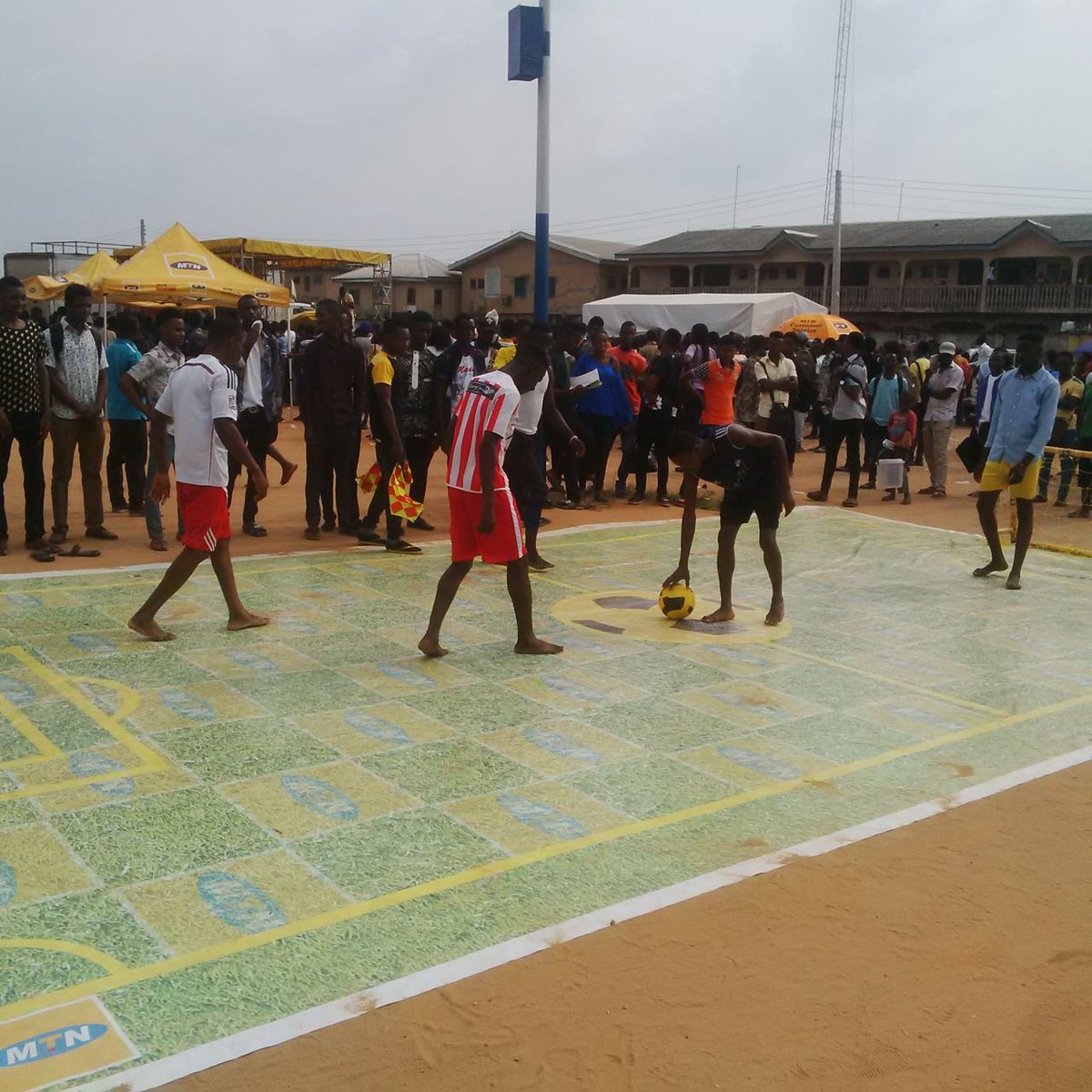 MTNNG_Yellooo's tweet photo. Got what it takes #Delsu to be winner.  Own every moment with #YelloInvasion activities and win big with @MTNNG https://t.co/WJhIFWTRB8