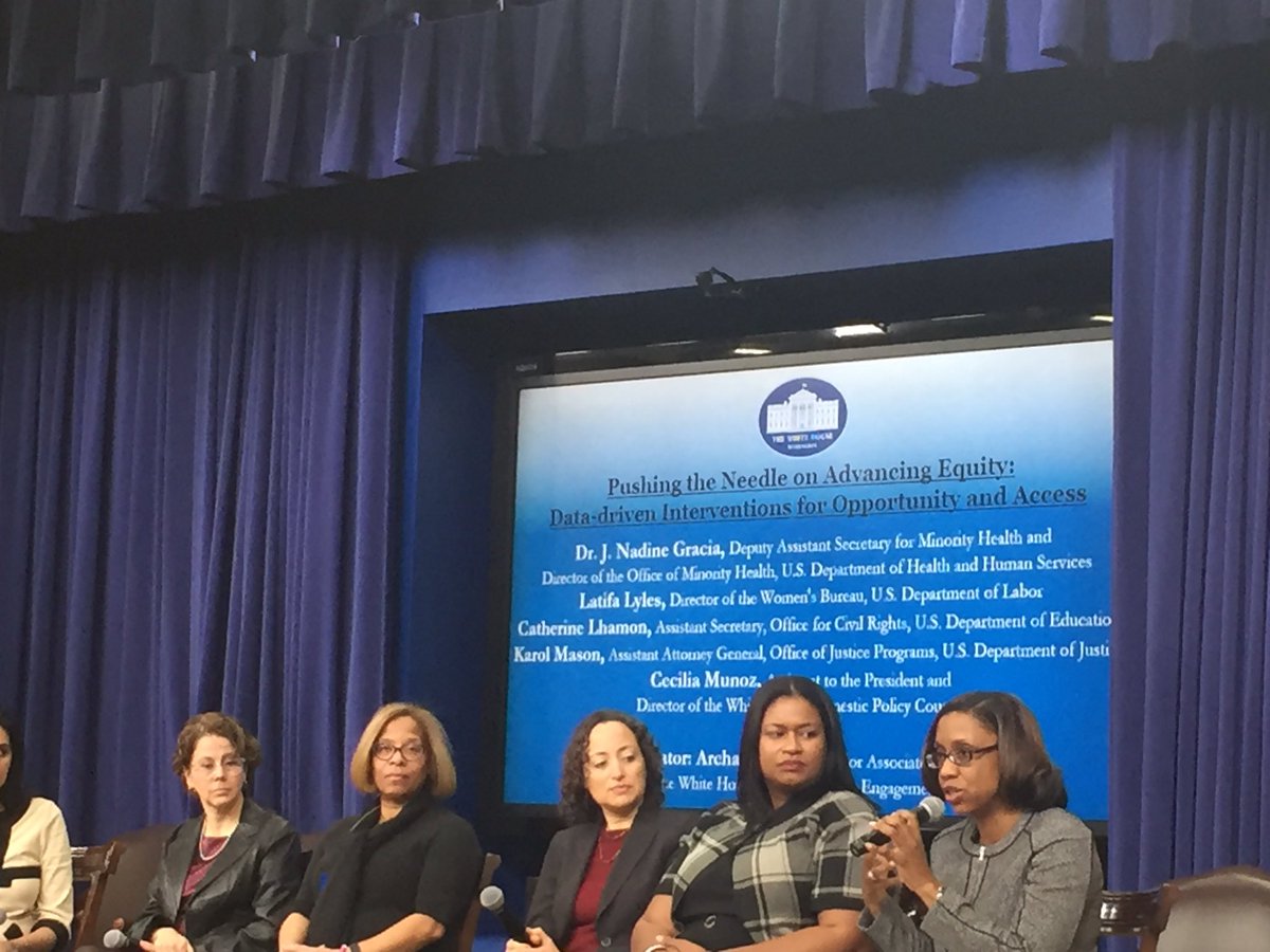 Dr. Nadine Garcia <a href="/MinorityHealth/">Minority Health</a> on reduced teen pregnant rates among AA and Latino girls-social determinants of health #YesSheCan